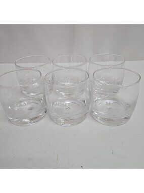 Macallan Highland Single Malt Scotch Whiskey Glasses (Tumbler Collection of Six)